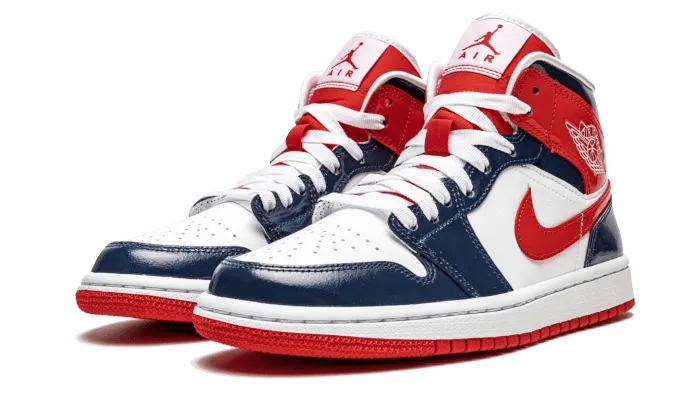 Customizable Sneakers Air Jordan 1 Mid Champ Colors
