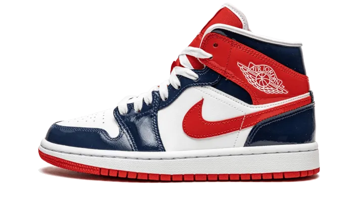 Sparkly Wedding Sneakers Air Jordan 1 Mid Champ Colors