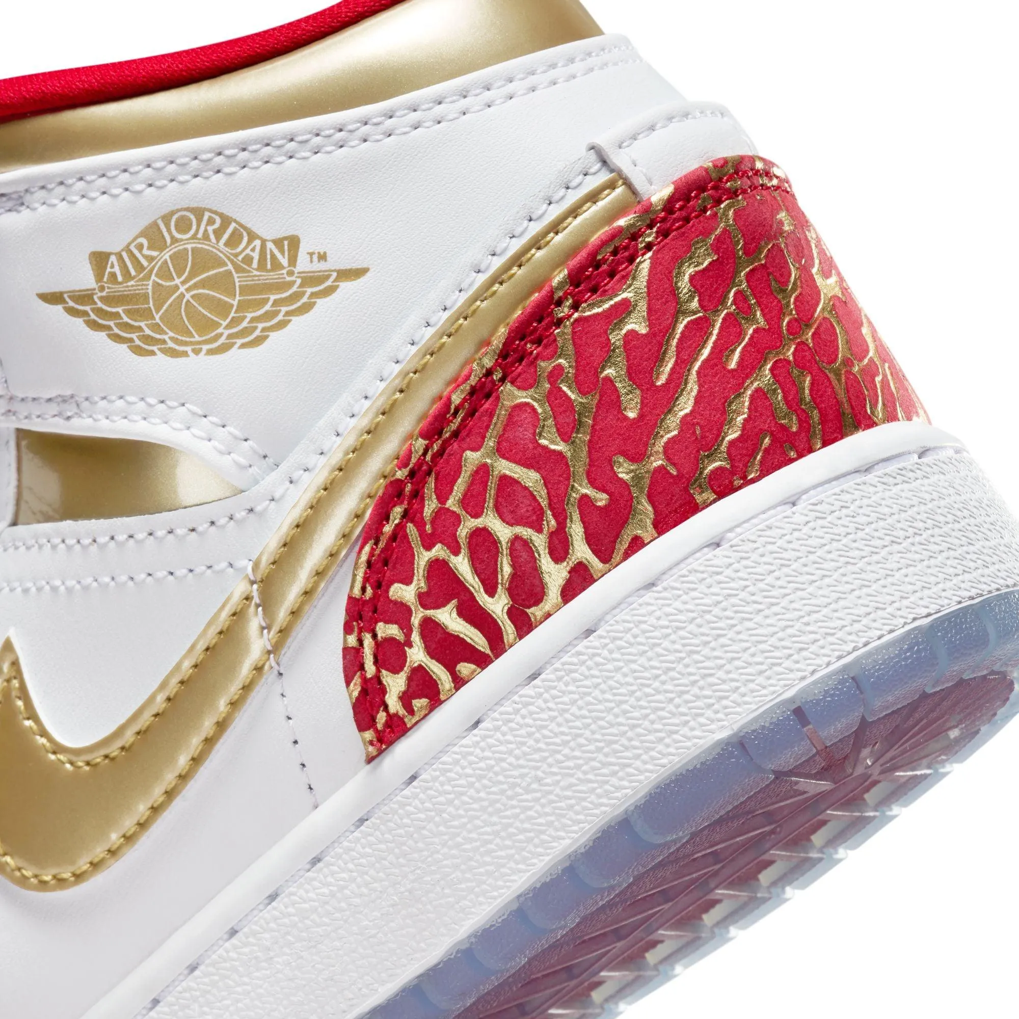 Kid's Air Jordan 1 Mid SS 'UNC to Chi' Maison Martin Margiela Sneakers