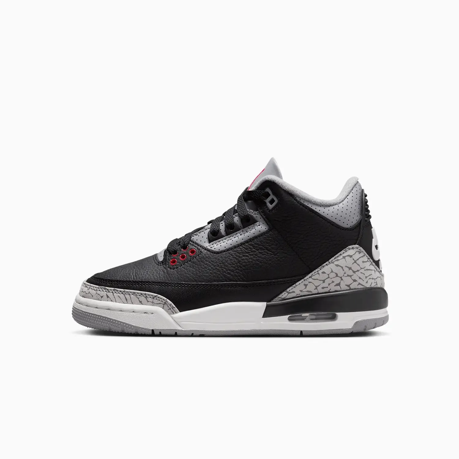 Sneakers Review Kid's Air Jordan 3 Retro "Black Cement " Grade School