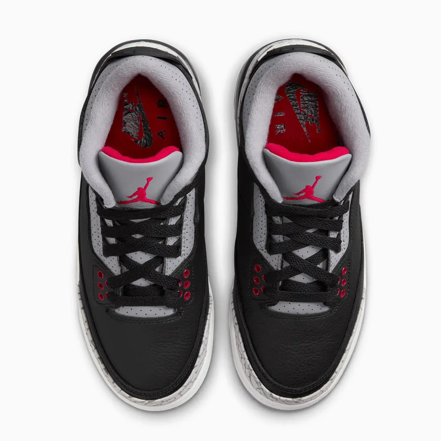 Sneakers For People With Flat Feet Kid's Air Jordan 3 Retro "Black Cement " Grade School