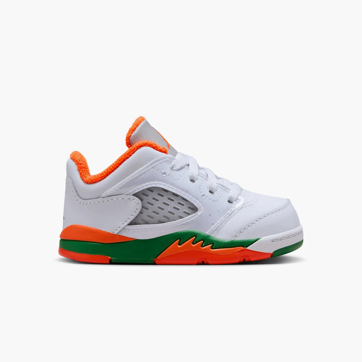Demonia Sneakers Kid's Air Jordan 5 Retro Low "Miami Hurricanes" Toddlers