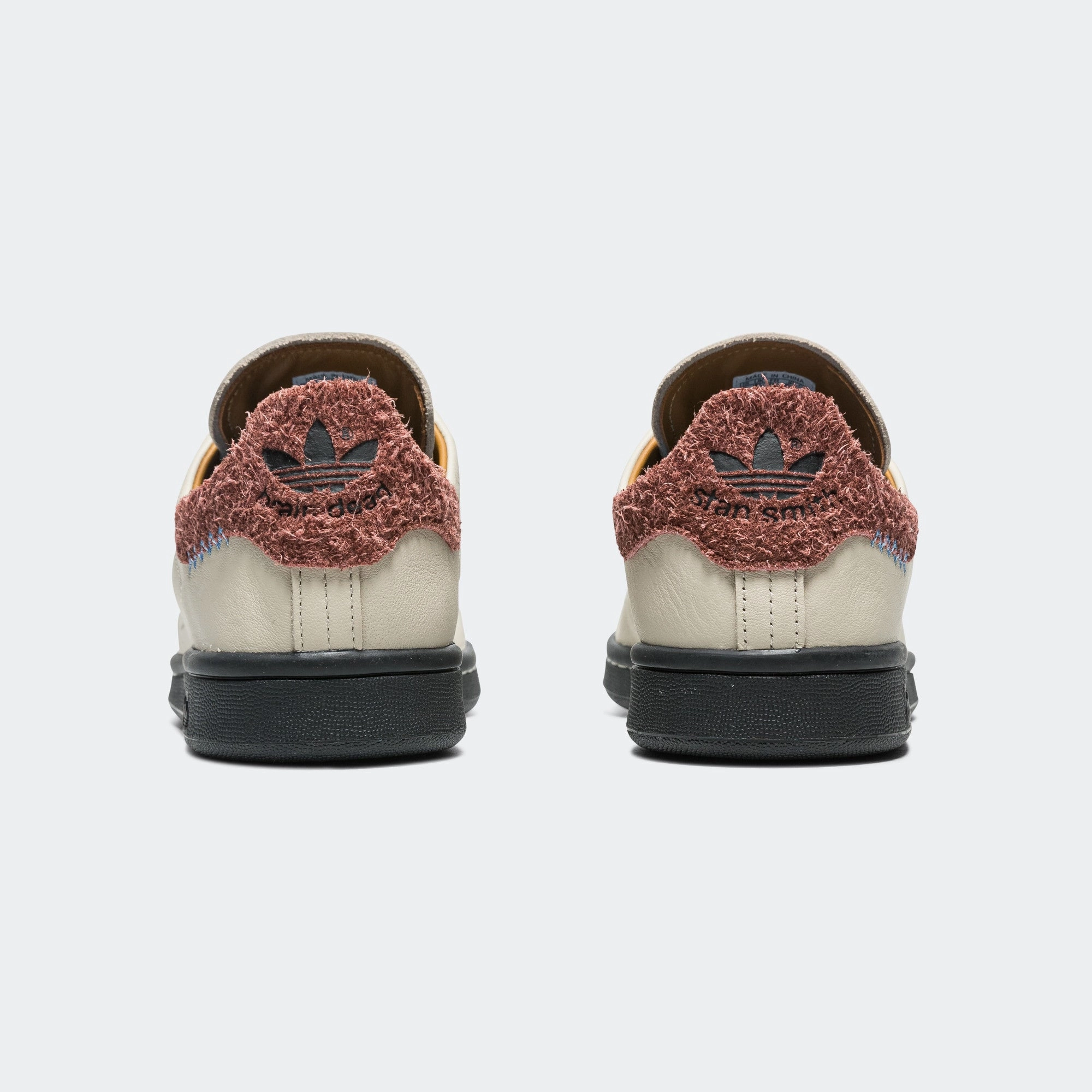 Adidas T Mac Shoes Stan Smith x Brain Dead - Clear Brown/Bahia Light Blue-Mesa