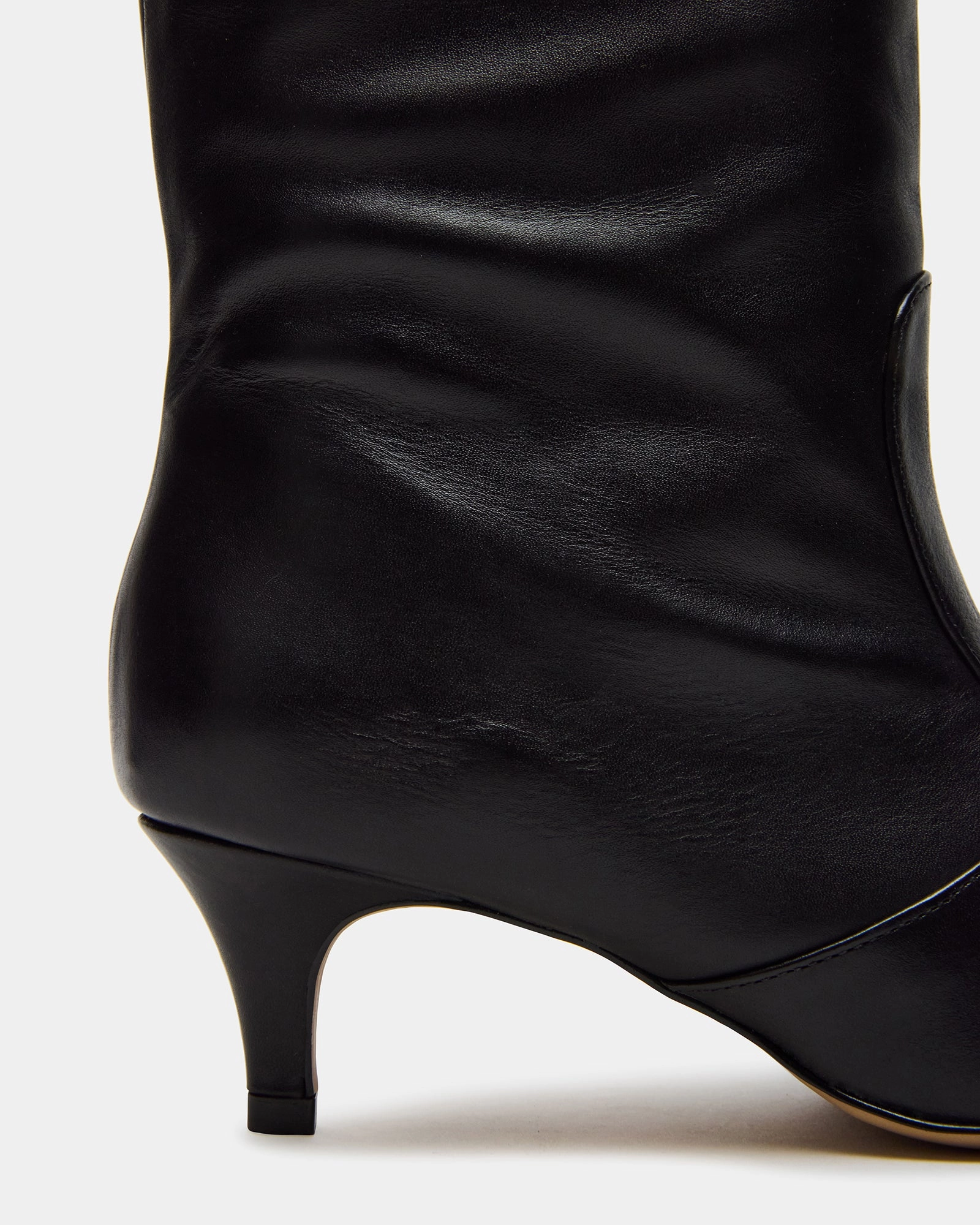 LANDER BLACK LEATHER Field Boots