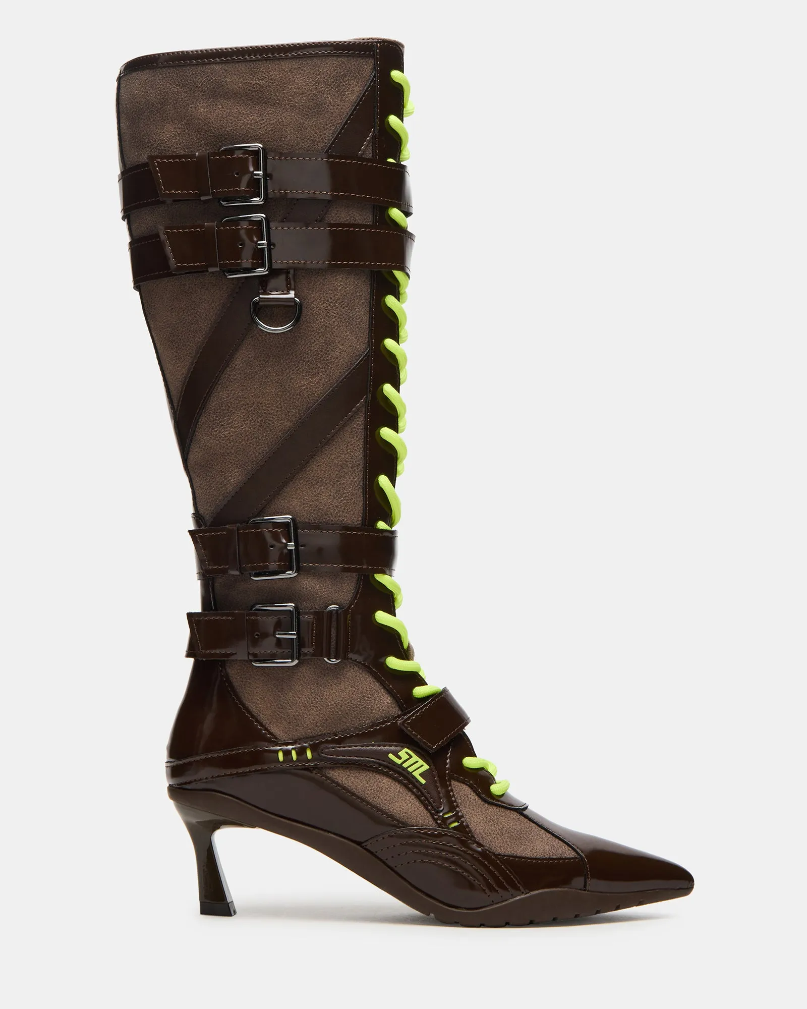 Frye Campus Banana Boots STARK BROWN MULTI