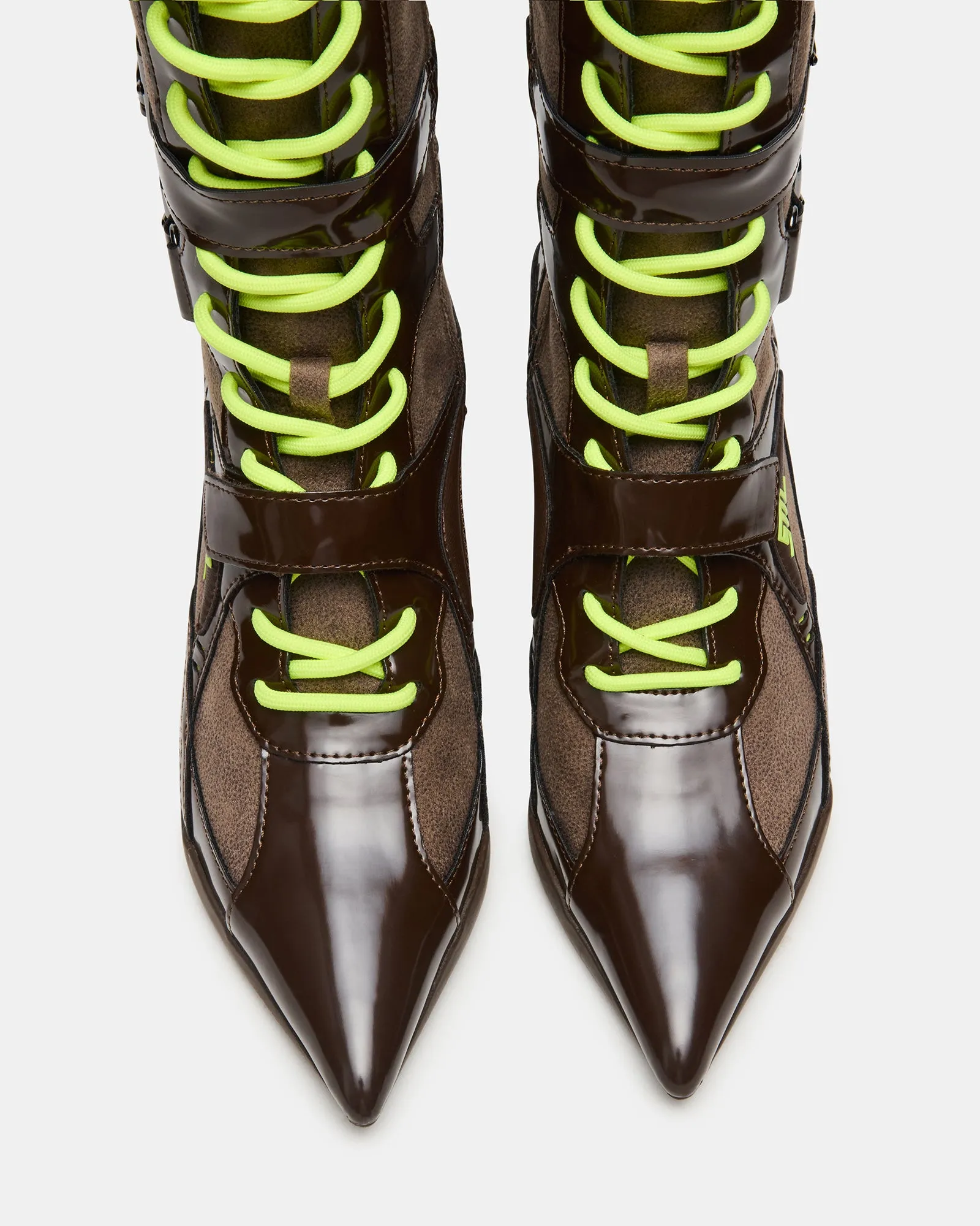 STARK BROWN MULTI Waterproof Ankle Boots