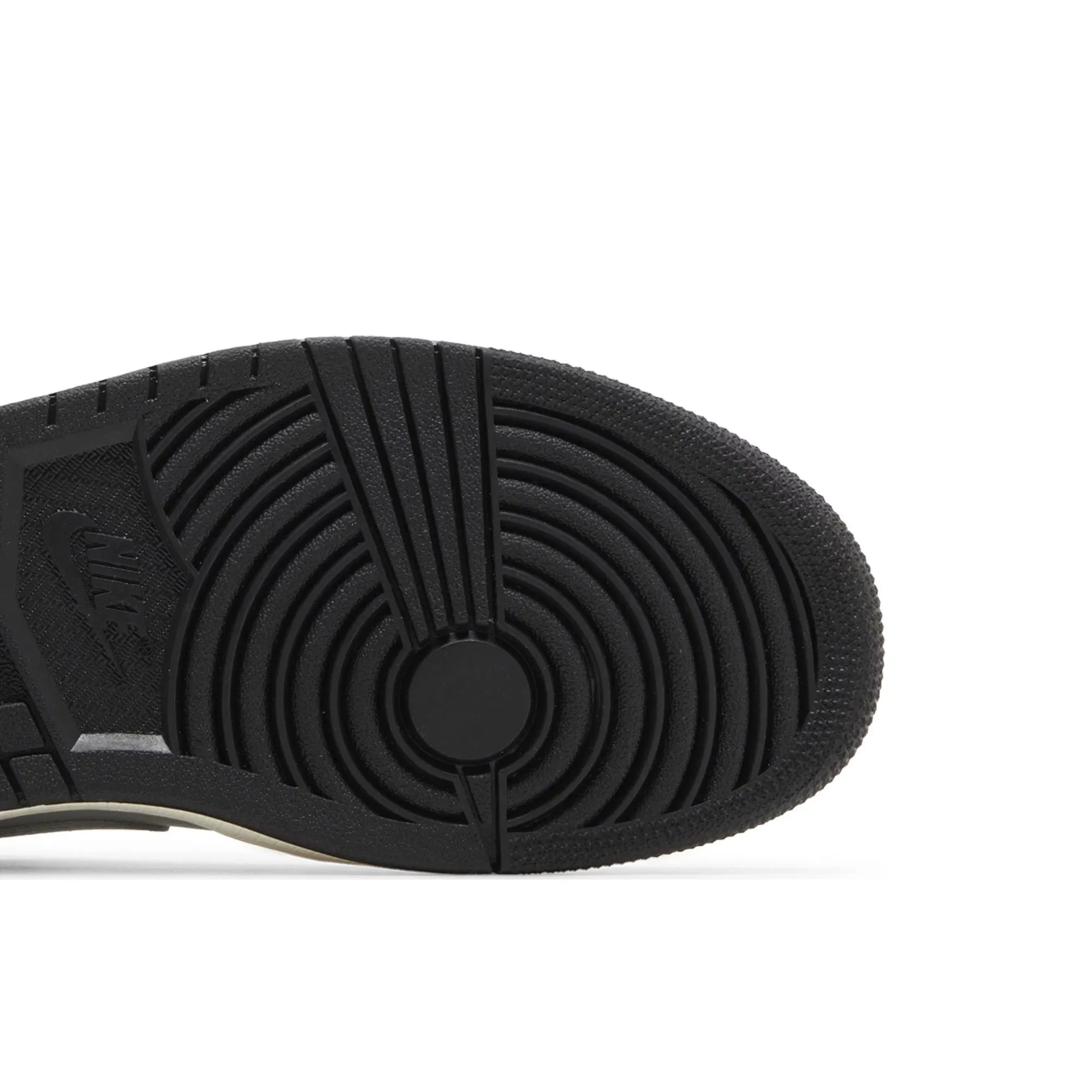 Leather Business Casual Shoes Air Jordan 1 Mid SE 'Black Metallic Silver' Women's (2023)