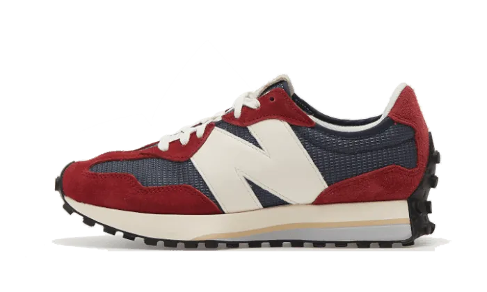New Balance High Top Cleats 327 Navy Blue Red White