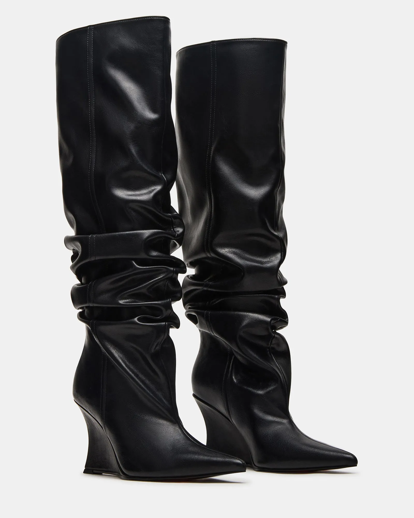 Girl Winter Boots Waterproof DISTORTION BLACK