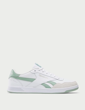 Casual Style Court Advance Shoes - White/Hybrid Green/Barely Grey
