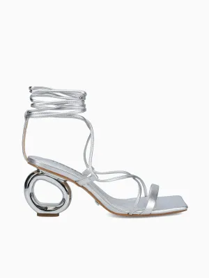 Luiza Silver Napa Metal Best Shoes For Gym And Casual