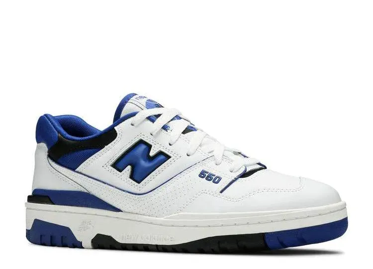 New Balance 550 White Blue Steel Toe Shoes New Balance