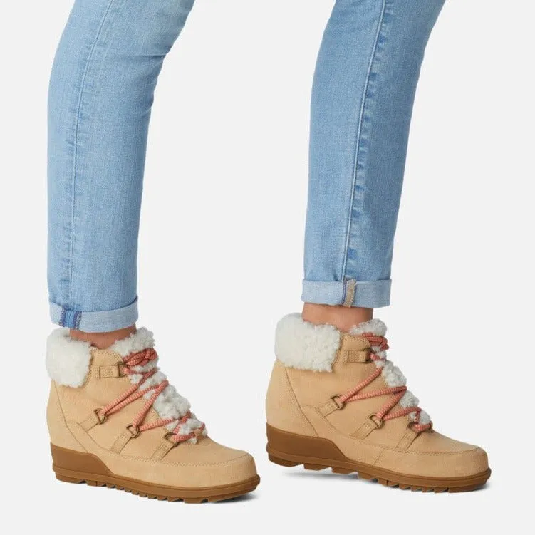 Sorel Women's Evie Cozy Lace - Ceramic/Paradox Pink Mary J Boots