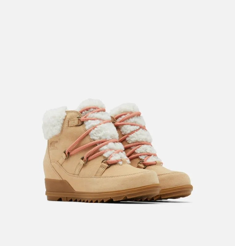 Sorel Women's Evie Cozy Lace - Ceramic/Paradox Pink Sexy Cowboy Boots