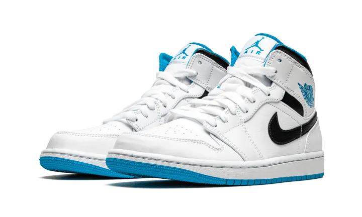 Sneakers Website Air Jordan 1 Mid Laser Blue