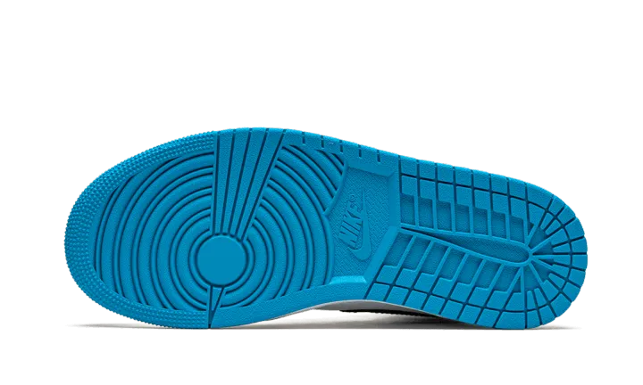 Air Jordan 1 Mid Laser Blue Oomphies Sneakers