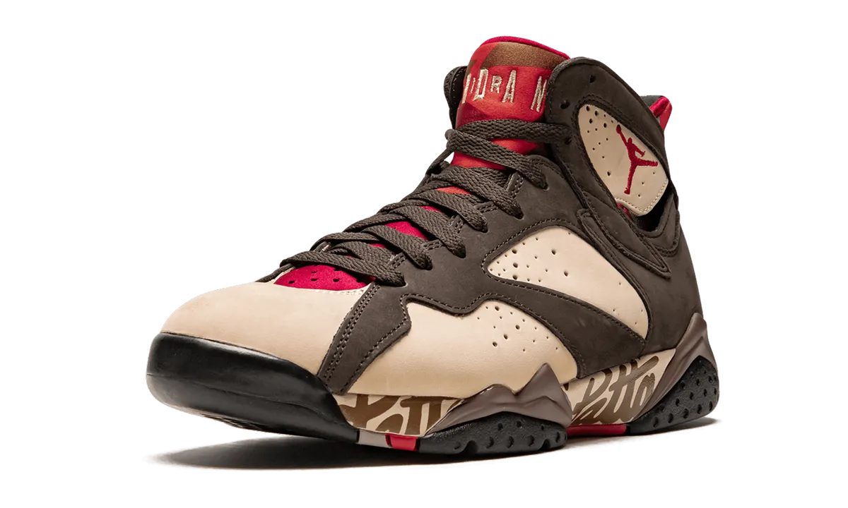 Best Office Sneakers Air Jordan 7 Retro "Patta Shimmer"