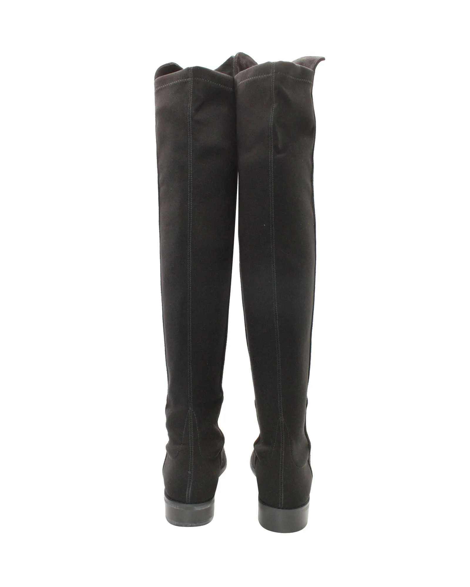 Predator Soccer Boots Stuart Weitzman 5050 Over-the-Knee Boots in Black Suede