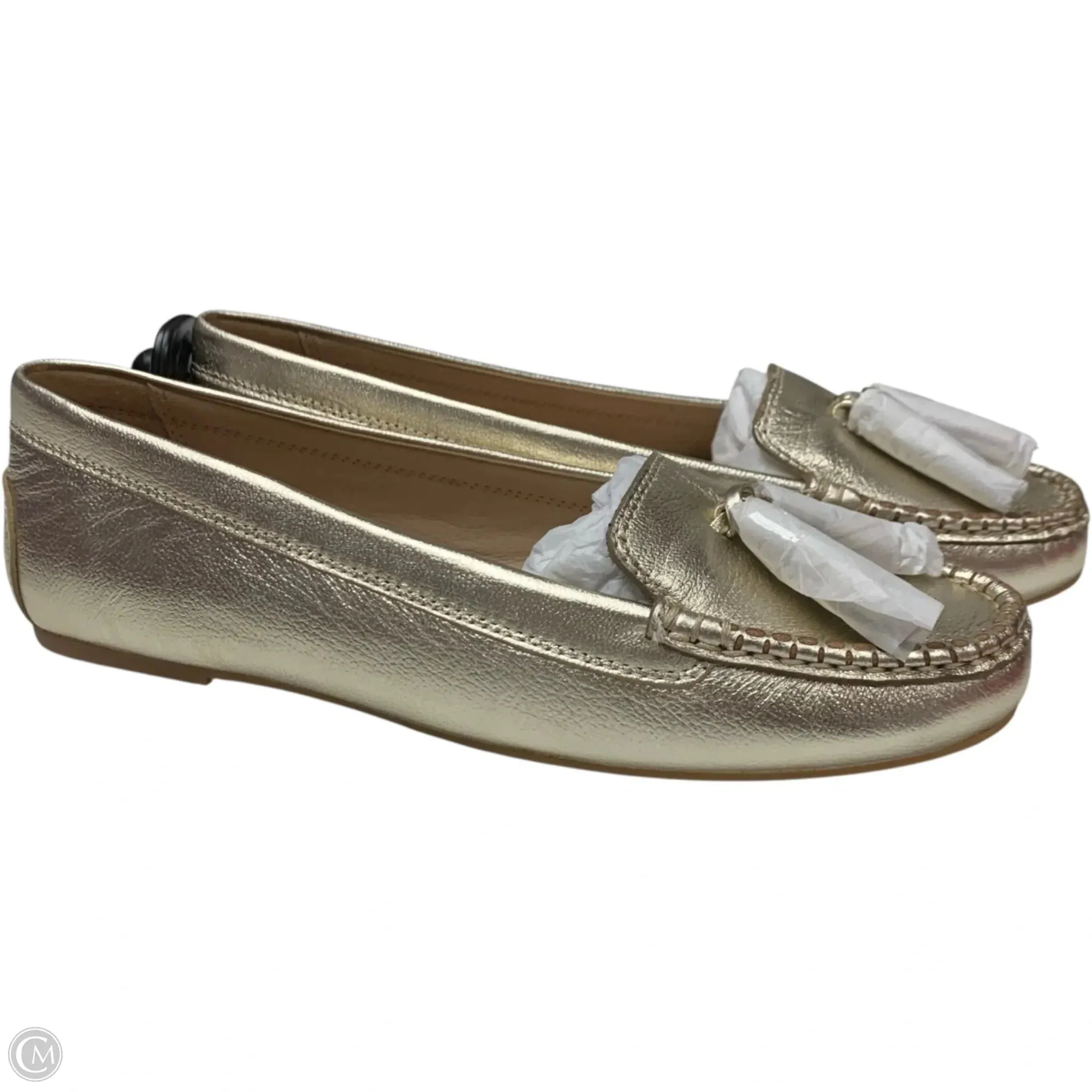 Air Max Plus Drift Casual Shoes Designer By Jack Rogers In Gold, Size: 7.5