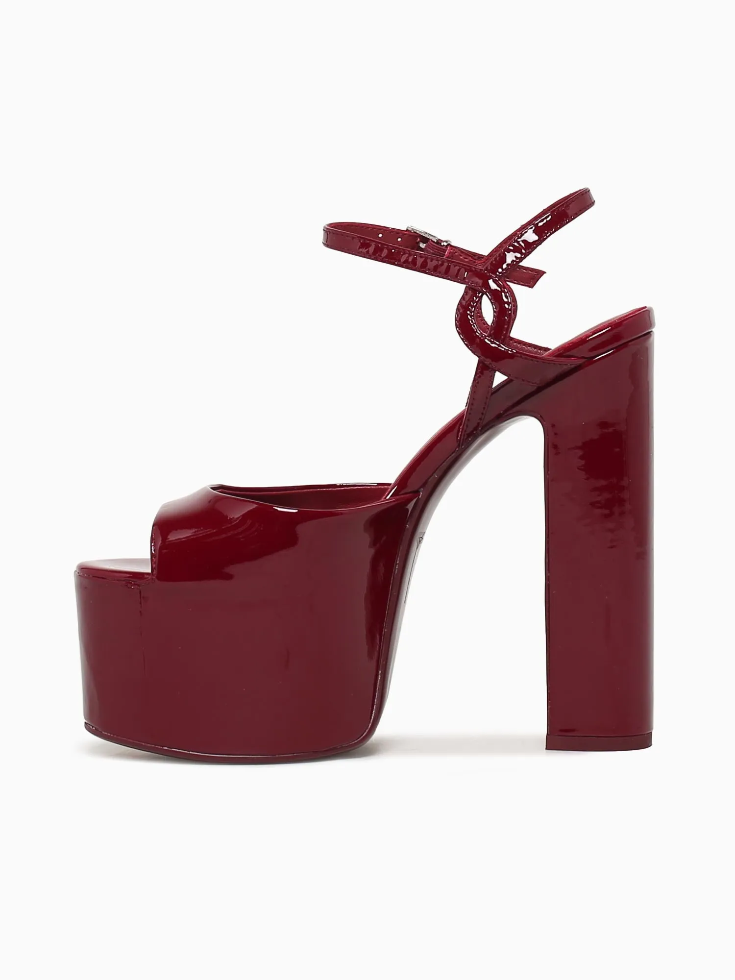 Everlast Cherry Red Patent Casual Shoes 2016