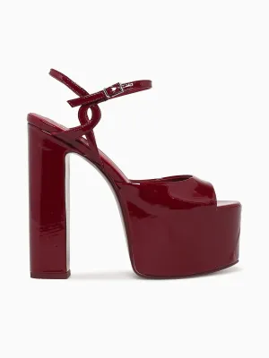 Casual Shoes On Suit Everlast Cherry Red Patent