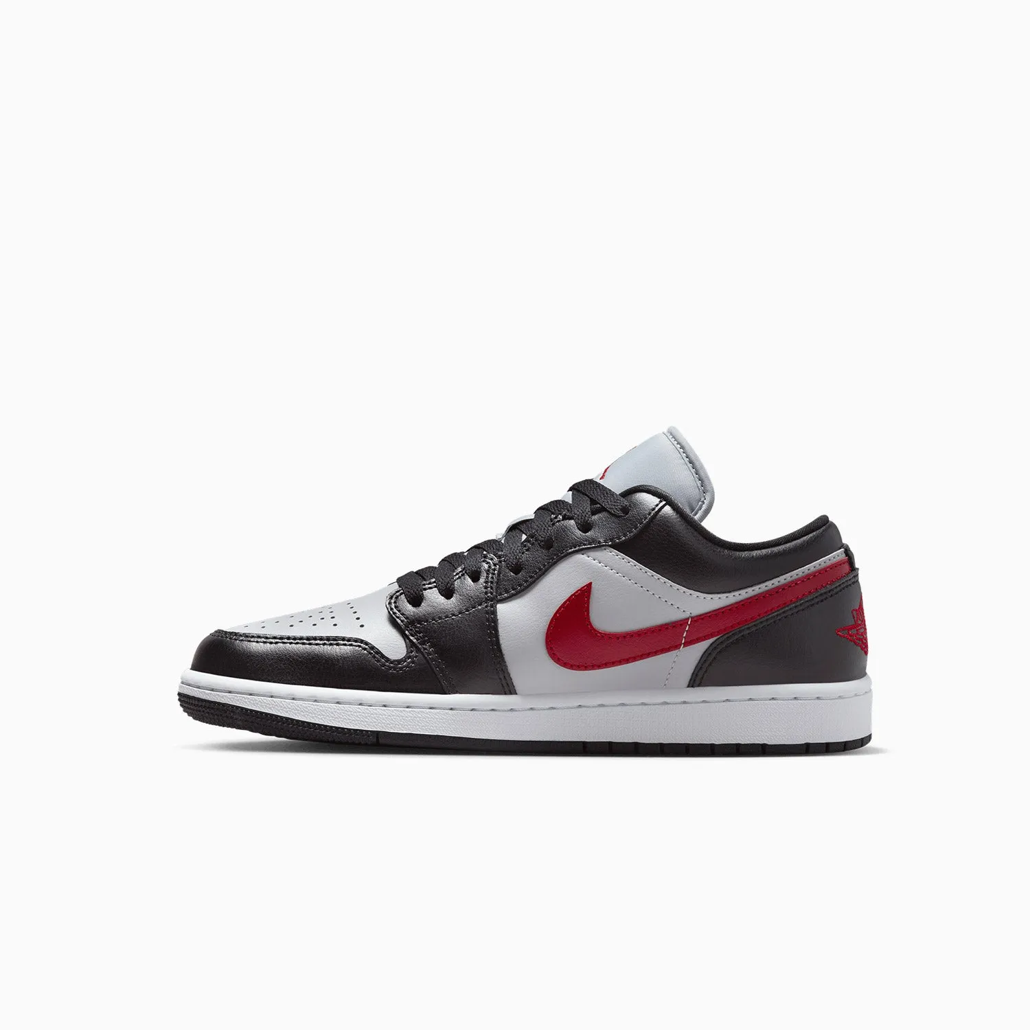Women's Air Jordan 1 Low "Wolf Grey Gym Red" Designer Converse Sneakers