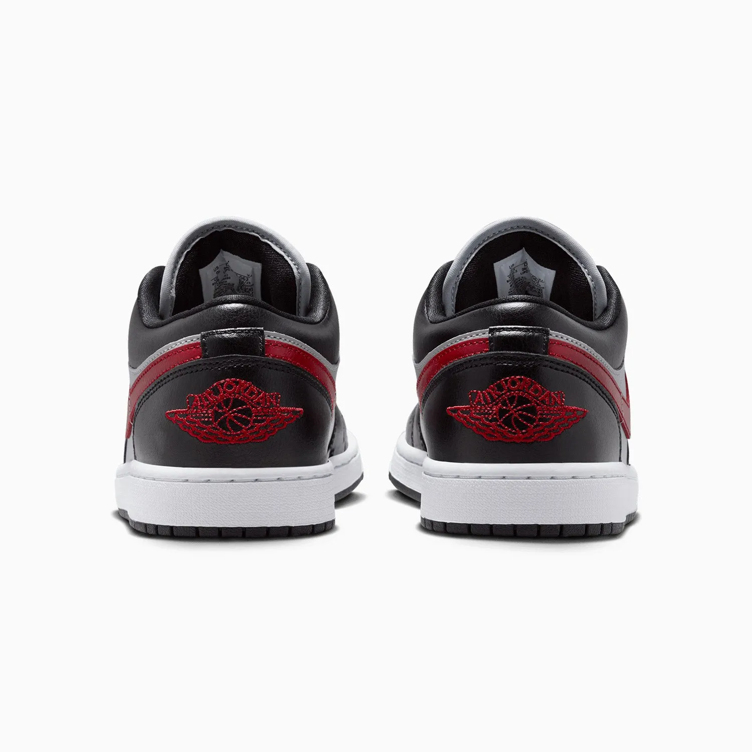 Sneakers Berluti Women's Air Jordan 1 Low "Wolf Grey Gym Red"