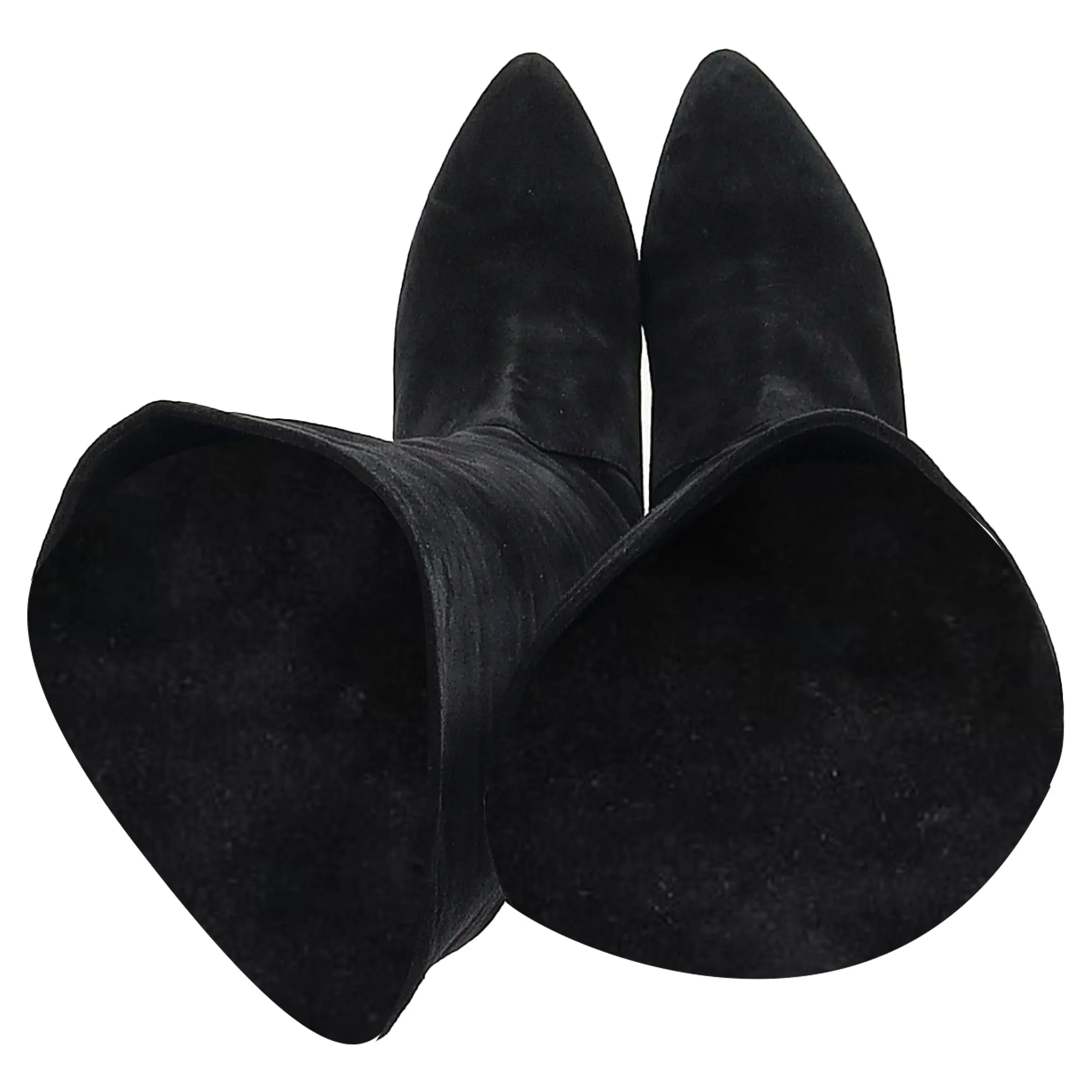 Cowboys Boots Near Me Isabel Marant Seelys Knee-High Boots in Black Suede