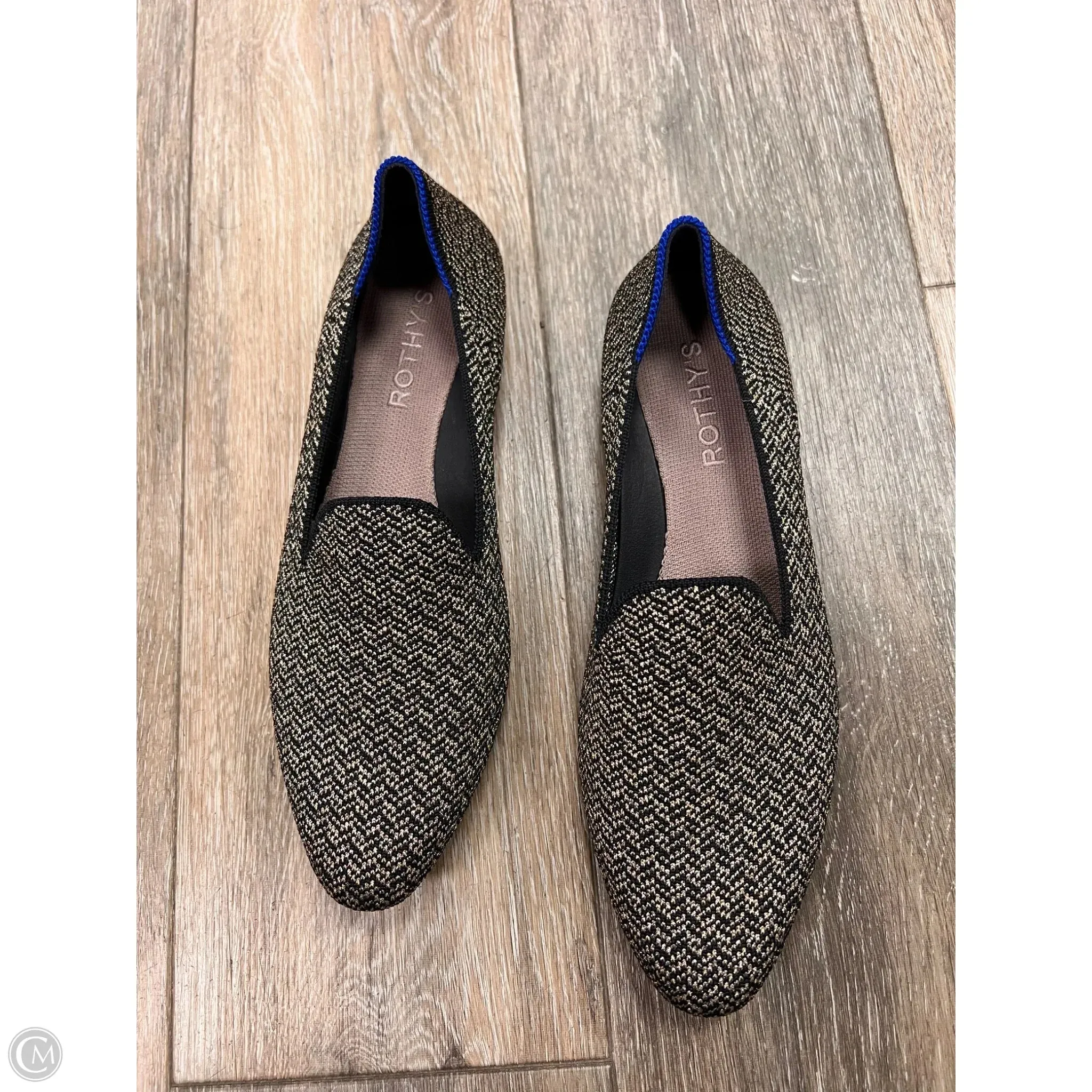 Top Business Shoes Shoes Flats By Rothys In Gold, Size: 7