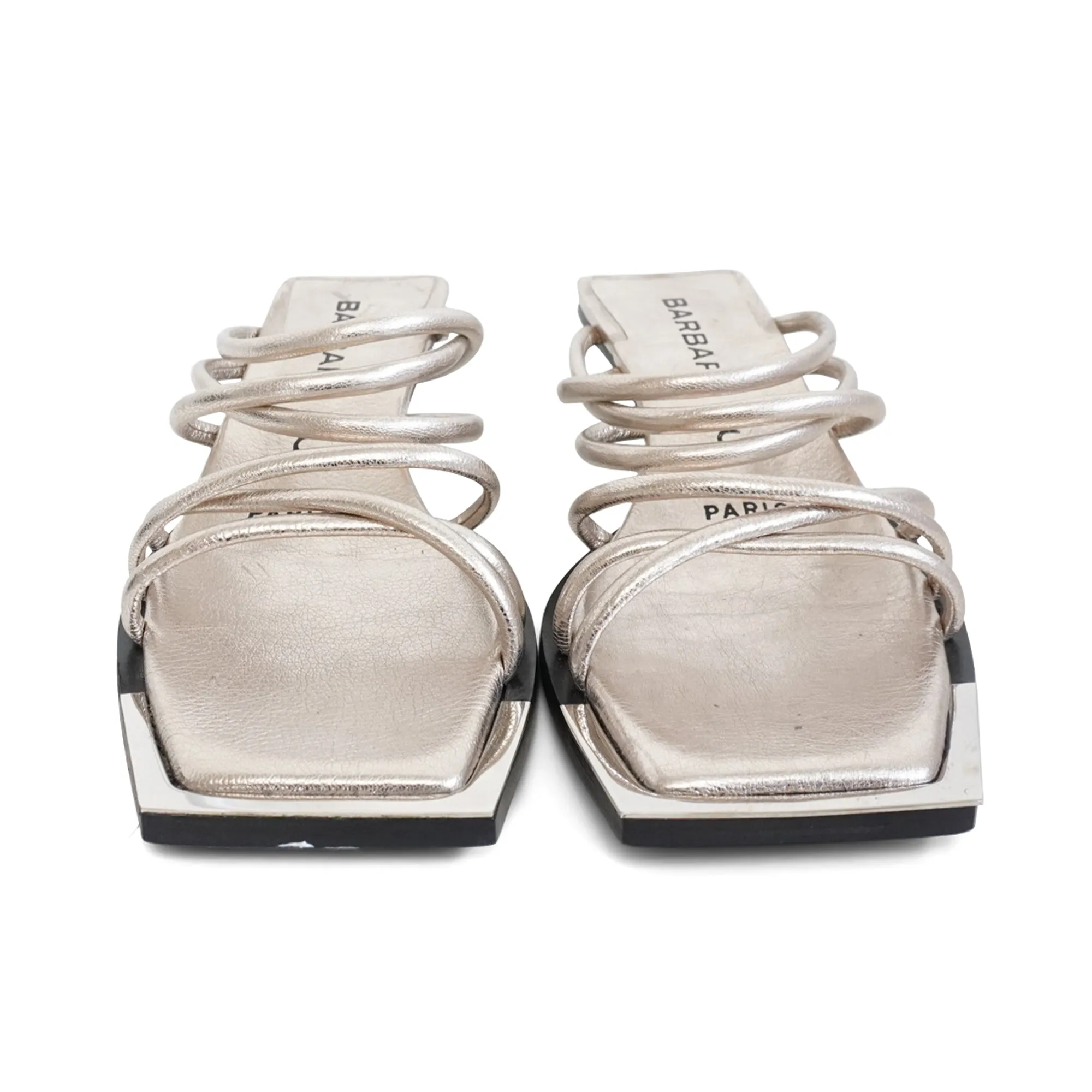 Comfortable Casual Office Shoes Barbara Bui Strappy Kitten Heels - Women's 36