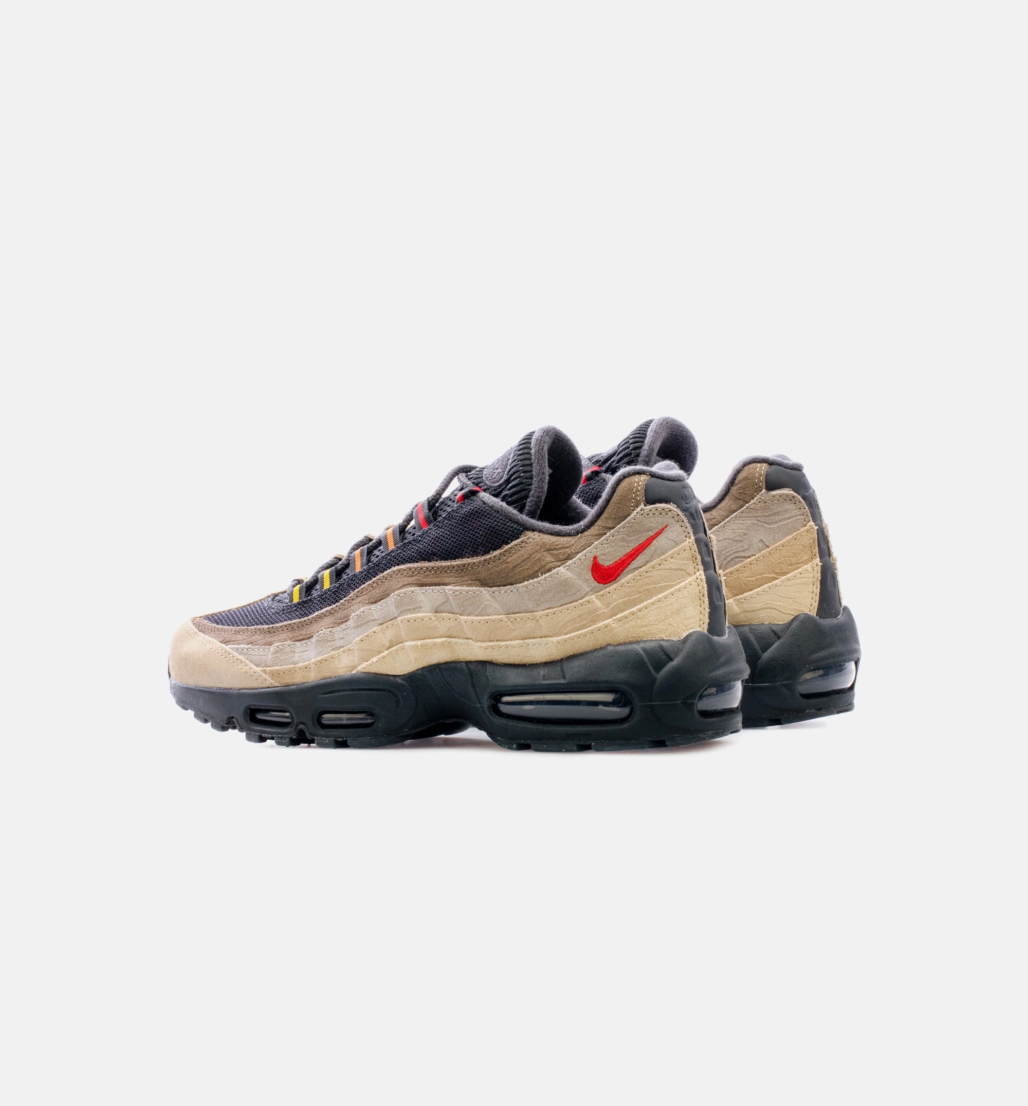 Air Max 95 Off Noir Mens Lifestyle Shoe - Black/Brown Good Nike Walking Shoes