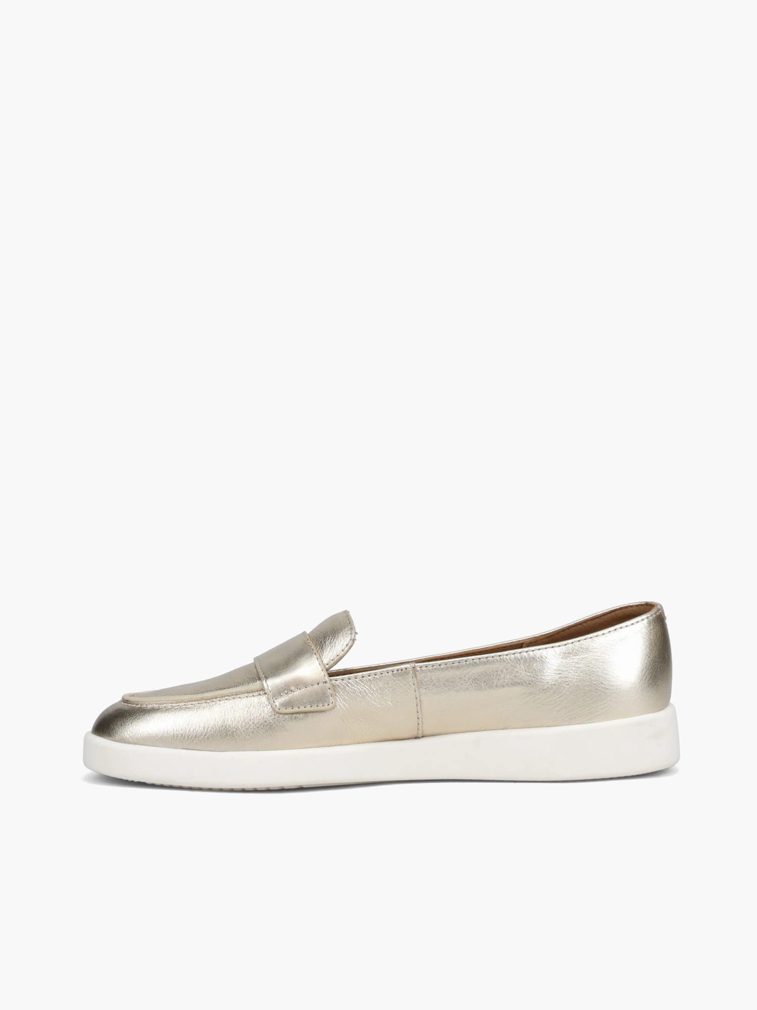 8053 Arc Horse Leather Platform Casual Shoes Size 8 Karis Dark Gold Leather