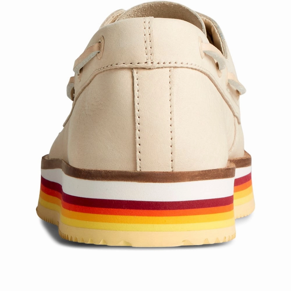 Sperry Authentic Original Stacked Boat Shoe Casual Grey Shoes Outfit