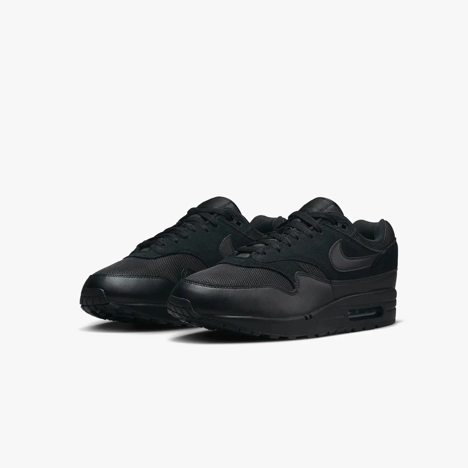Nike Air Monarch Iv Shoes Men's Air Max 1 Essential "Triple Black"
