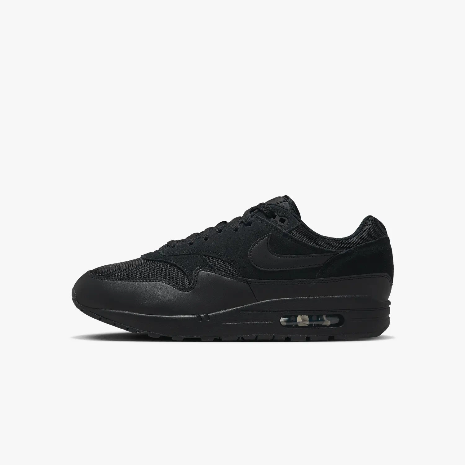 Wembanyama Nike Shoes Men's Air Max 1 Essential "Triple Black"