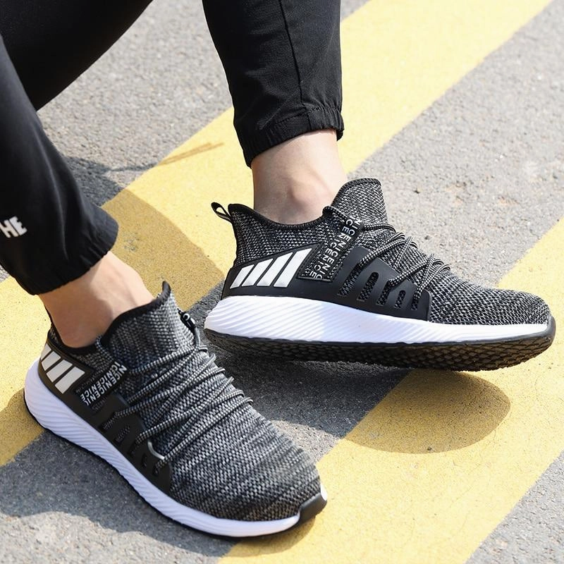 4. NULL West Louis Ultra-Light Steel Toe Safety Sneakers