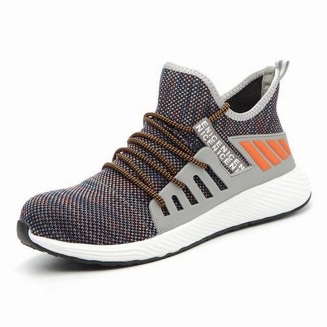 White Sneakers Puma West Louis Ultra-Light Steel Toe Safety Sneakers