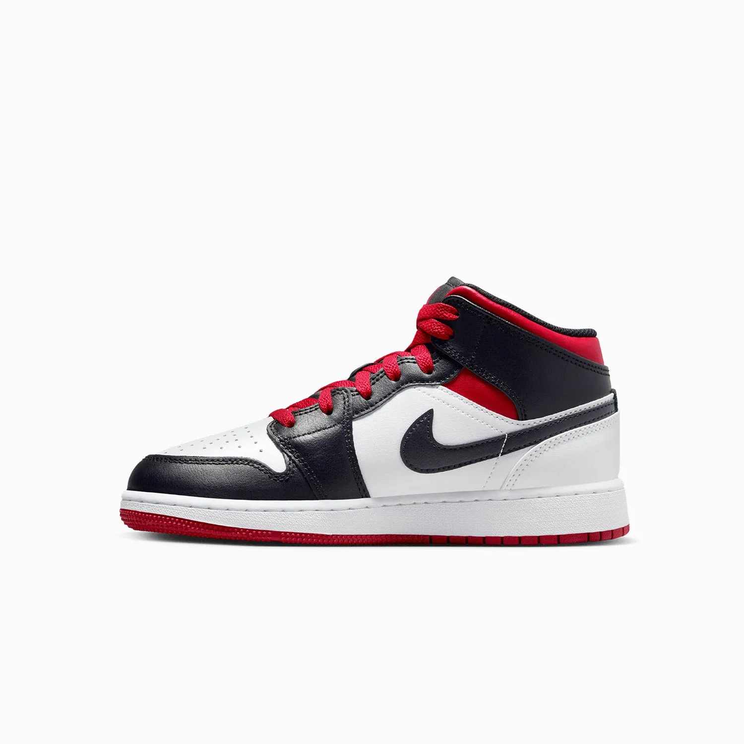 Hogan Sneakers Kid's Air Jordan 1 Mid "Gym Red Black Toe" Grade School