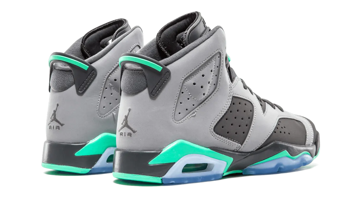 Sneakers Yoga Air Jordan 6 Retro GS "Green Glow"