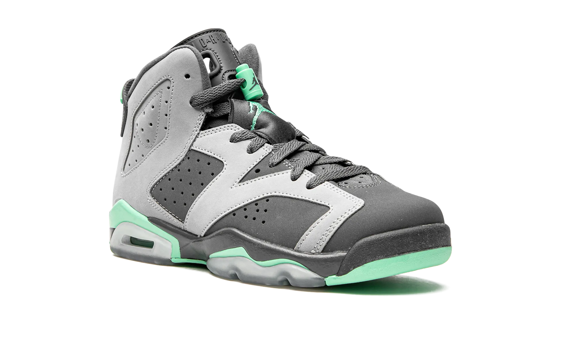 Air Jordan 6 Retro GS "Green Glow" Mk Shoes Sneakers