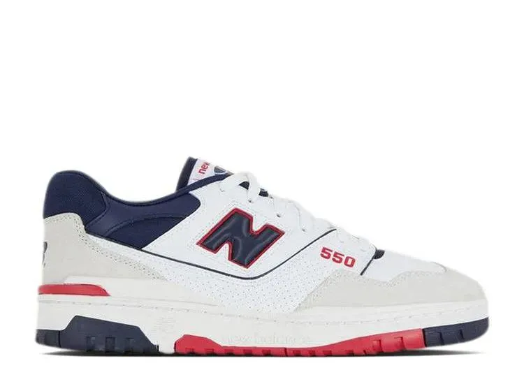 New Balance 550 Navy Red New Balance Softball Cleats For Women