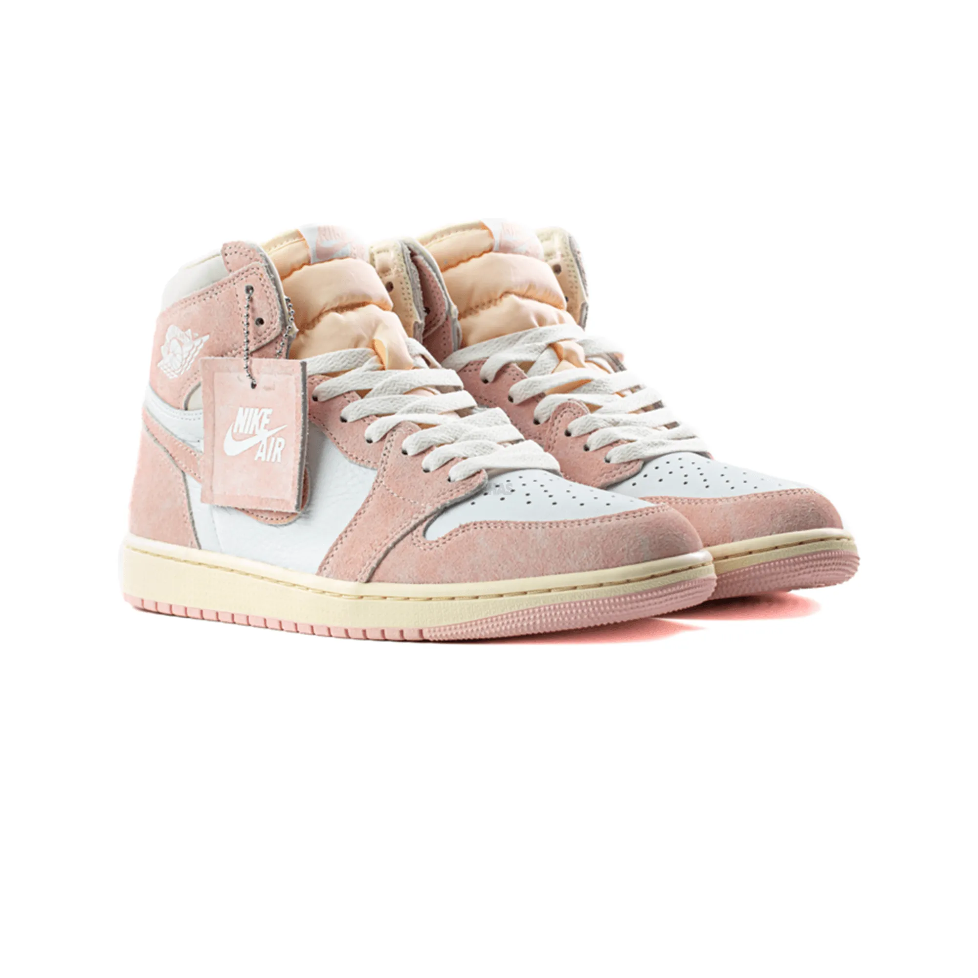 Air Jordan 1 Retro High OG 'Washed Pink' Women's (2023) Ymca Silver Sneakers Program
