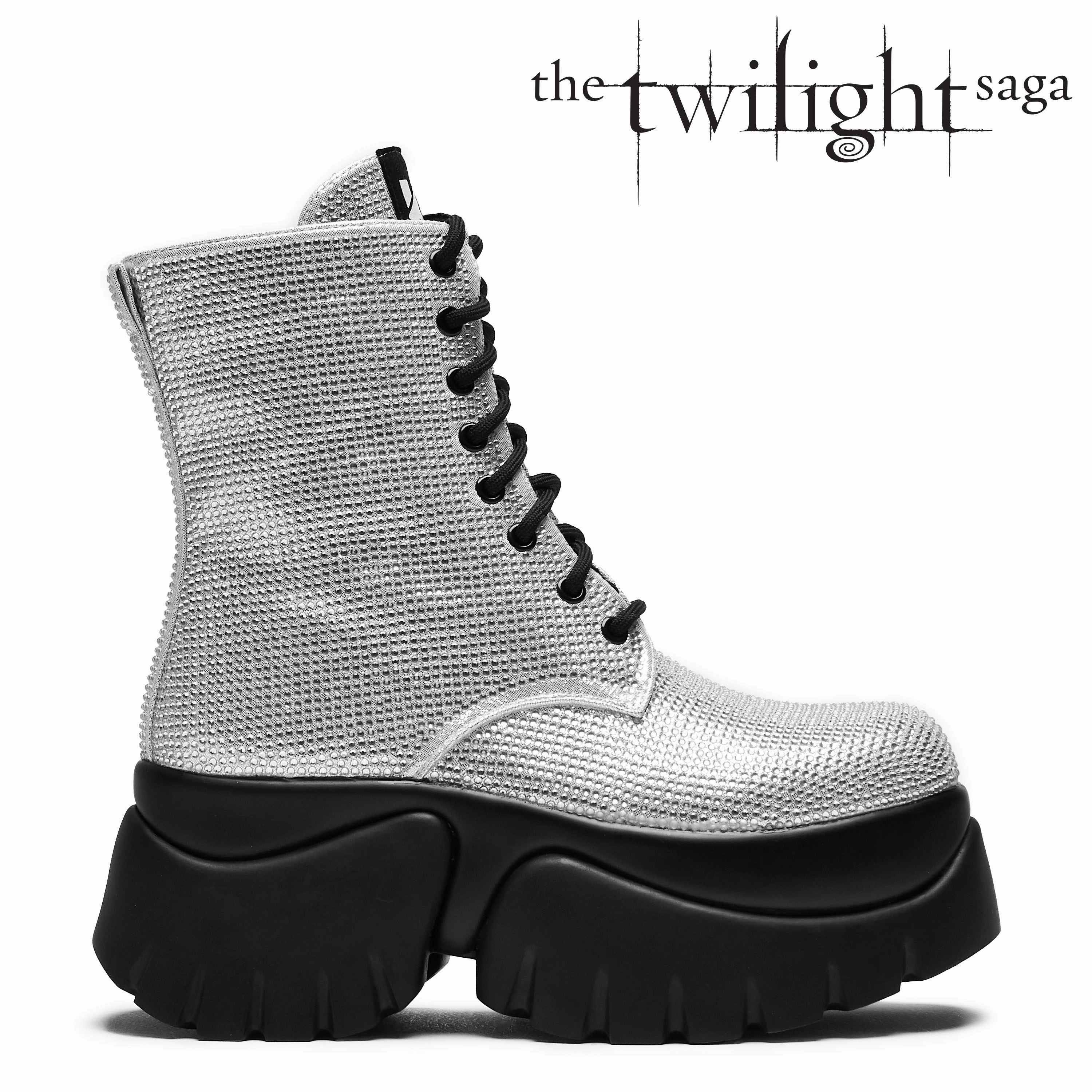 Insulated Boots Work Vampire Skin Platform Glittering Boots