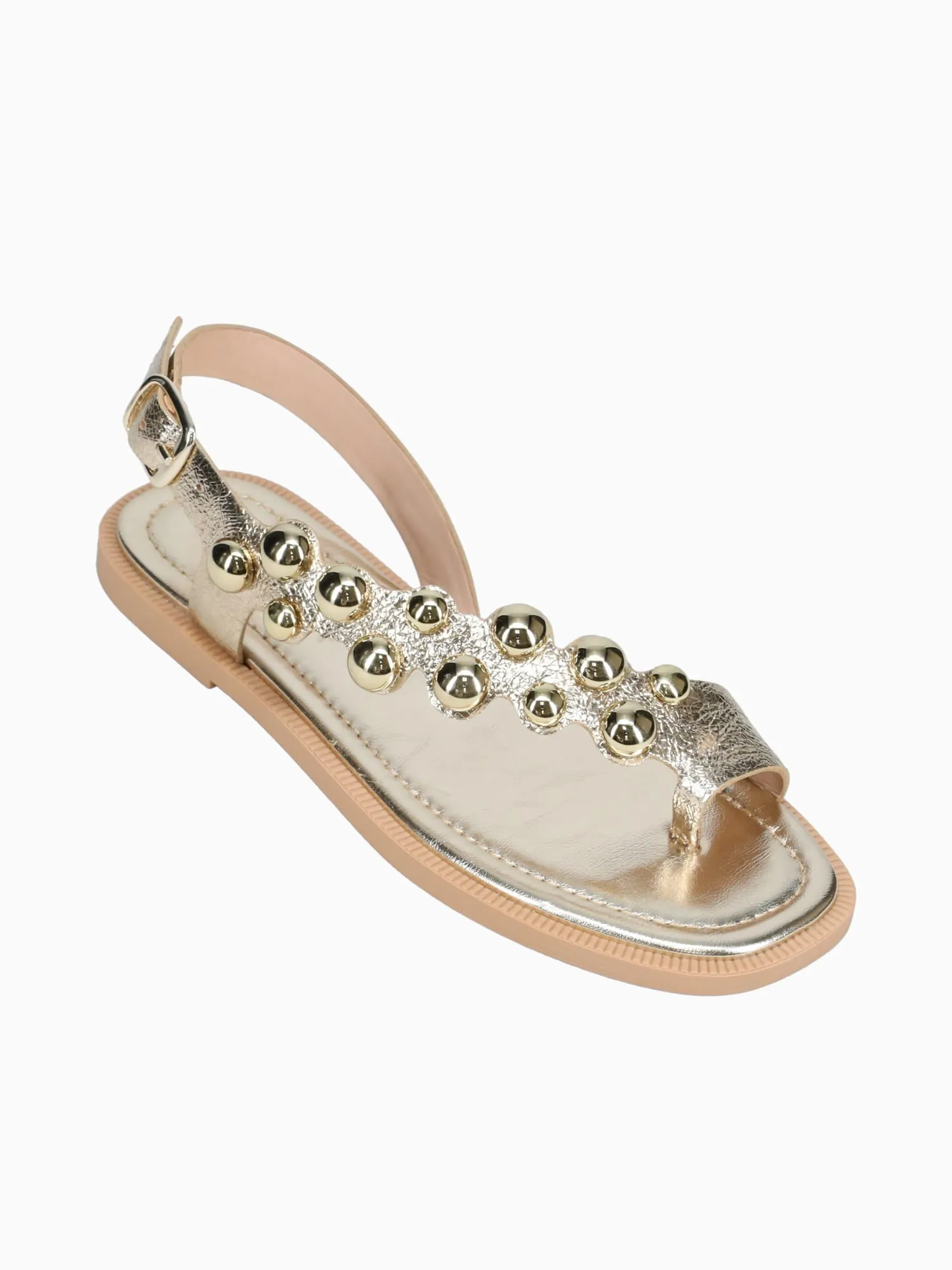 Julietta Ouro Craquele Casual High Top Shoes