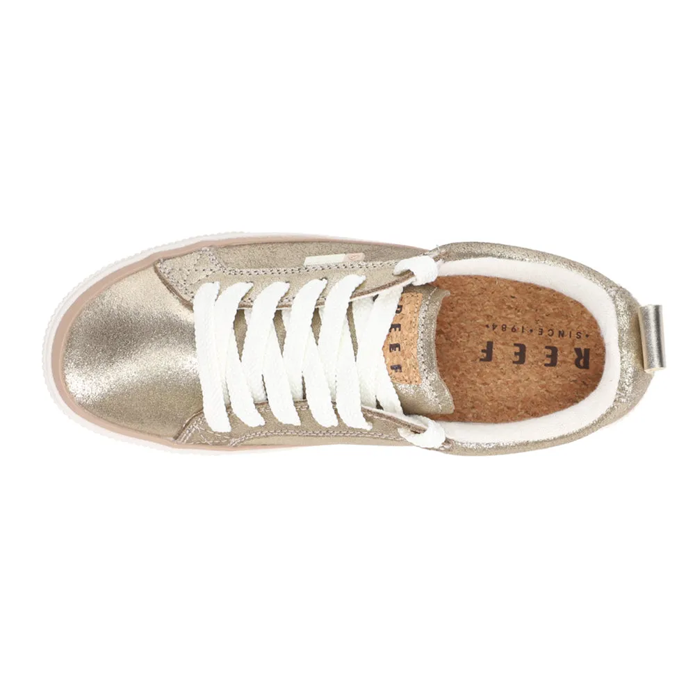 James Bond Casual Shoes Lay Day Dawn Metallic Lace Up Sneakers