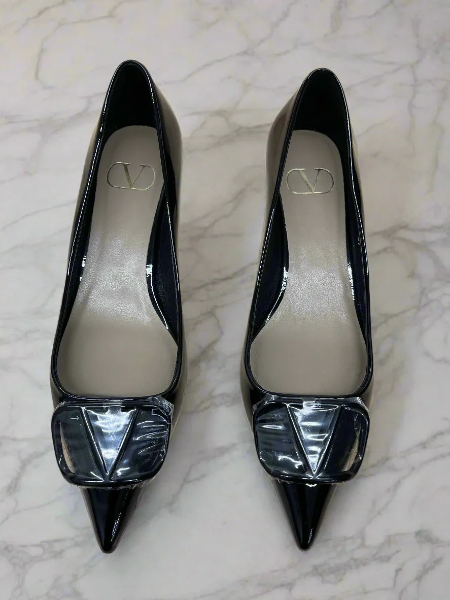 Orthopedic Business Casual Shoes Womens Valentino Dress Shoes, Size 37