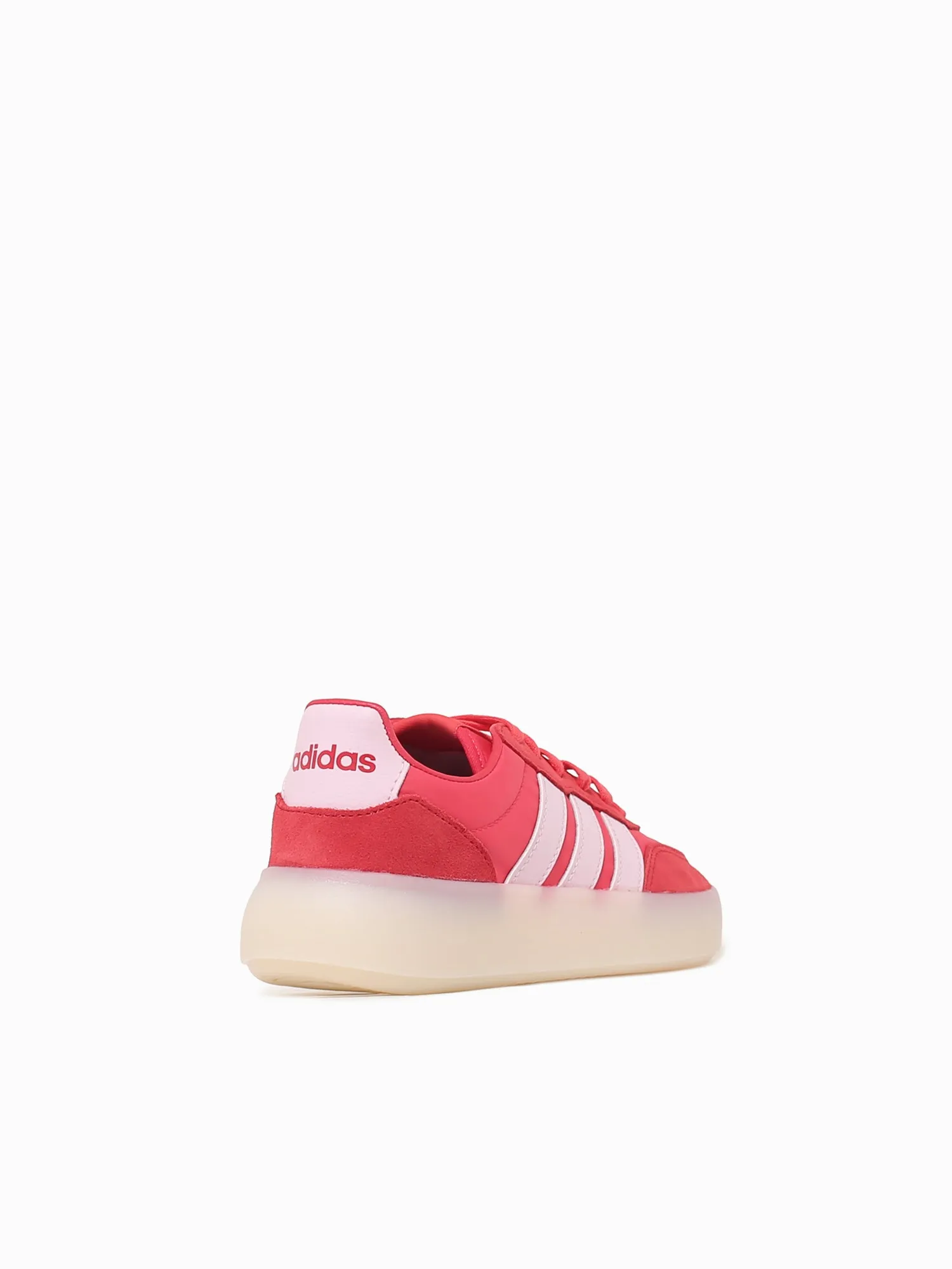 Barreda Decode Red Pink leather Casual Shoes New Balance