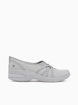 Rosie Silver Fabric Dryjoy Casual Golf Shoes