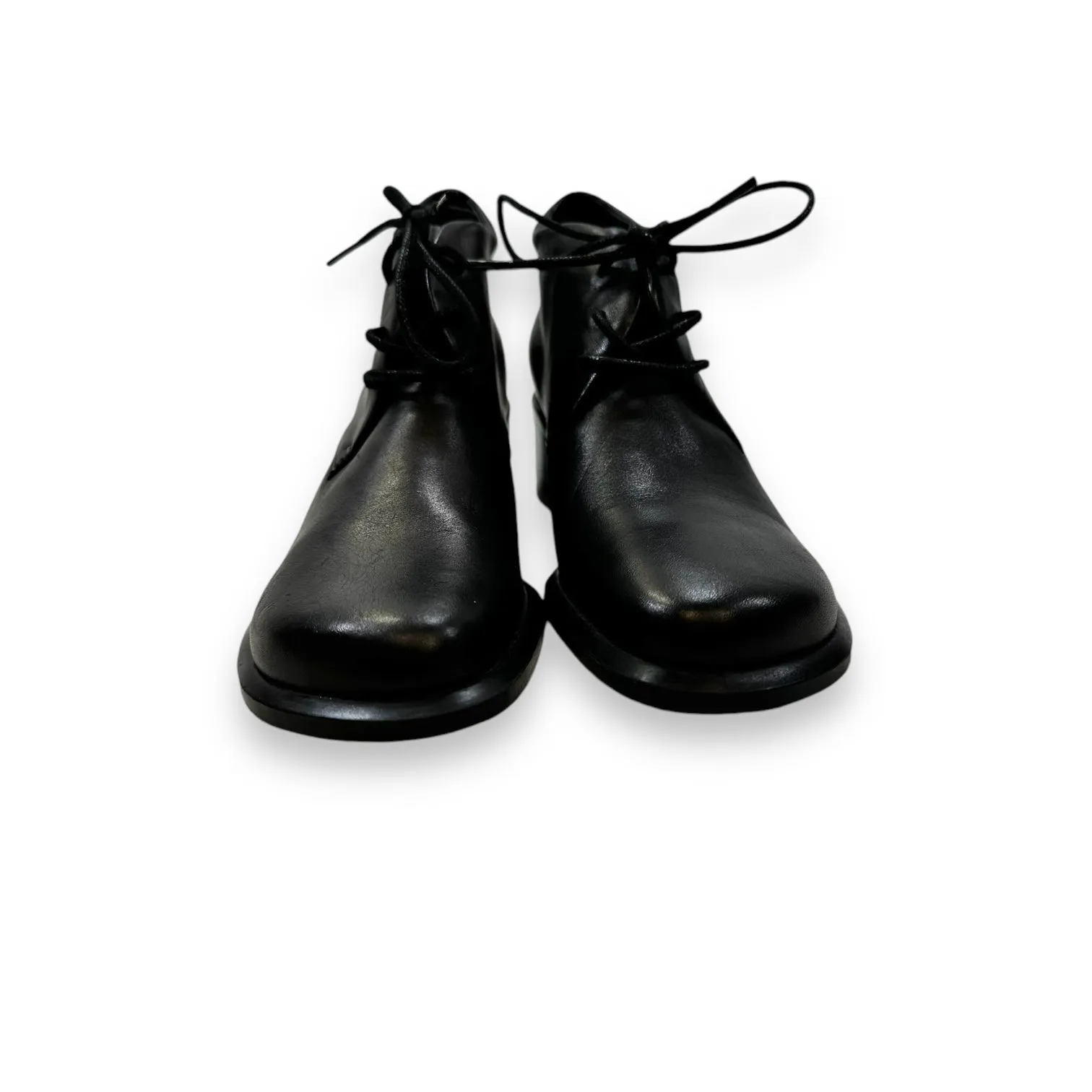 Goth Platform Boots Boots Ankle Flats By Danelle In Black, Size: 6