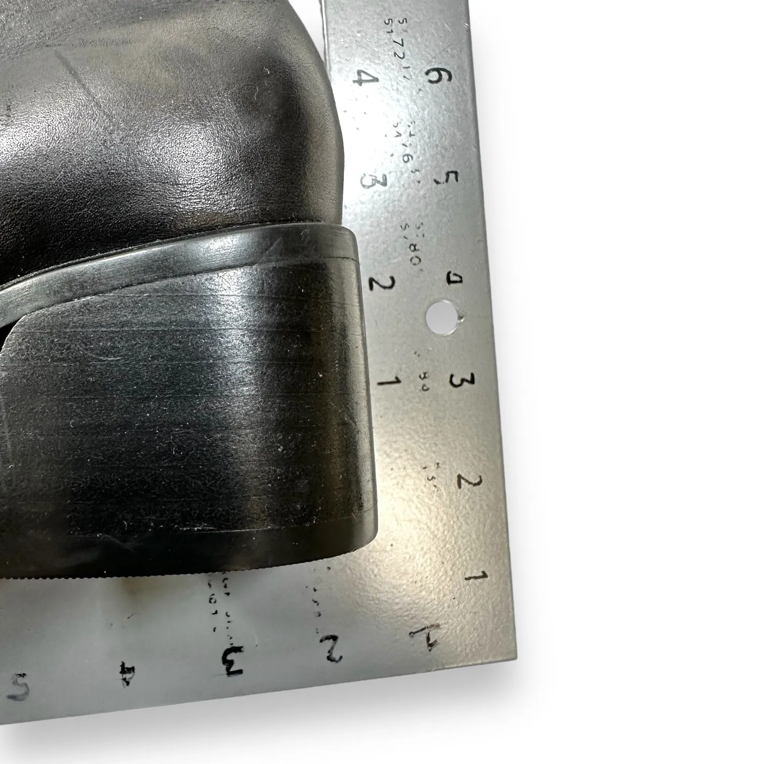 Cow Skin Cowboy Boots Boots Ankle Flats By Danelle In Black, Size: 6